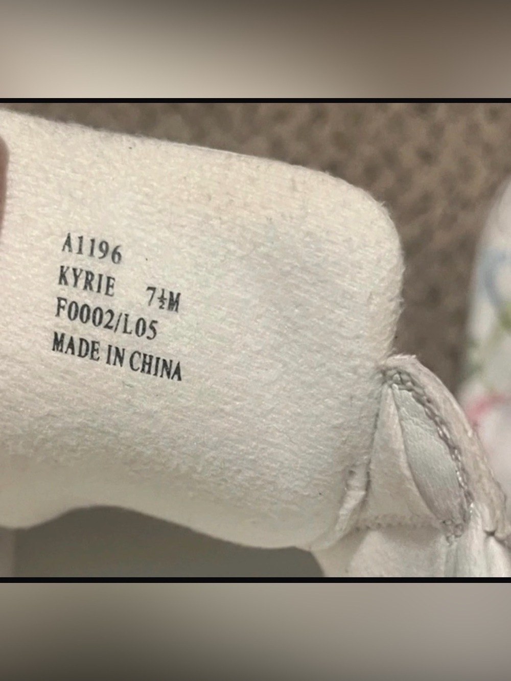 Coach Kyrie Sneakers with Pastel Multi-Color Signature C Print 7.5 - Picture 5 of 6